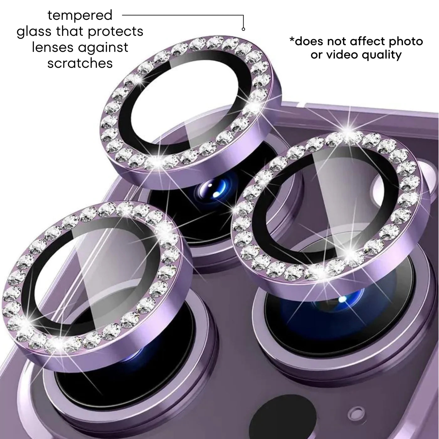 PHONE LENS PROTECTOR SILVER
